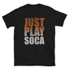 Just Play Soca - Unisex Lined Red Print Pattern