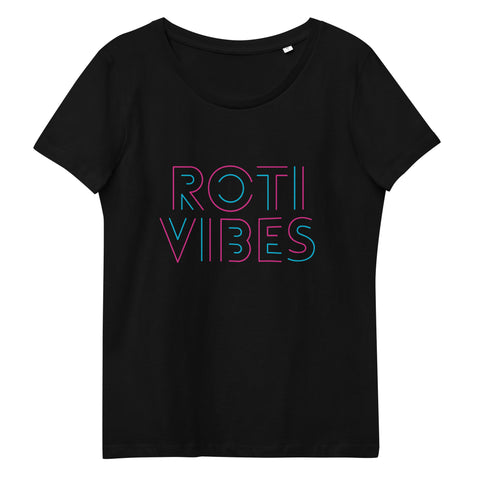 Image of Ladies Fitted Short Sleeve - Roti Vibes