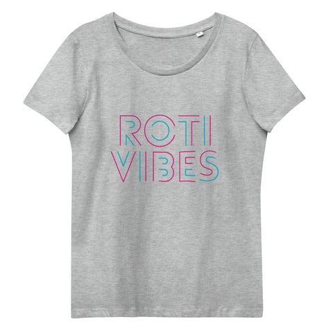 Image of Ladies Fitted Short Sleeve - Roti Vibes